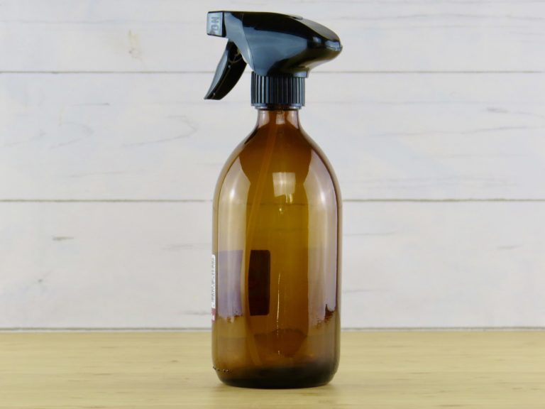 Flacone spray riutilizzabile in vetro ambrato 500ml - La Droguerie