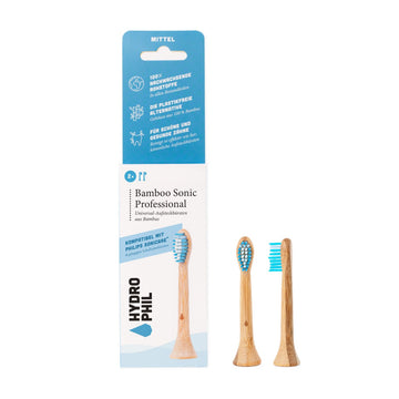 Testine ricambio spazzolino elettrico in bambù - Hydrophil