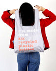 Shopping Bag - in Plastica Riciclata da bottiglie di plastica recuperate in mare