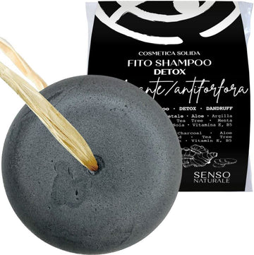 Fito Shampoo Solido DETOX MAXI - Antiforfora Purificante - Senso Naturale