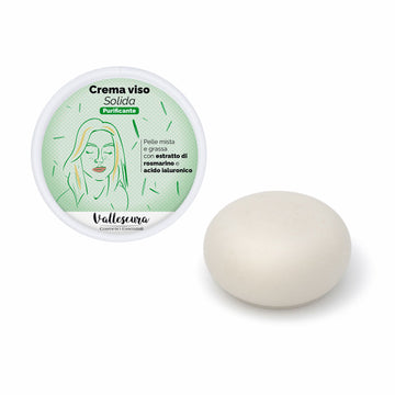 Crema Viso Solida Purificante pelle grassa - Vallescura