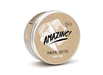 Burro Crema solare SPF 30 - Mineral Butter - Zinco trasparente -  Amazinc!