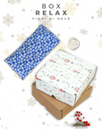 BOX  Relax Fiori di neve  - Pillow terapy + Essenza solida
