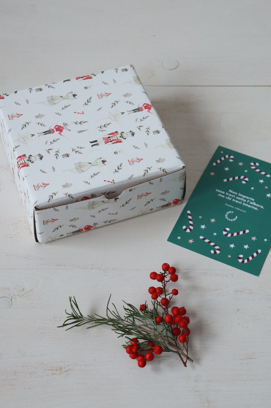 BOX  Relax Fiori di neve  - Pillow terapy + Essenza solida